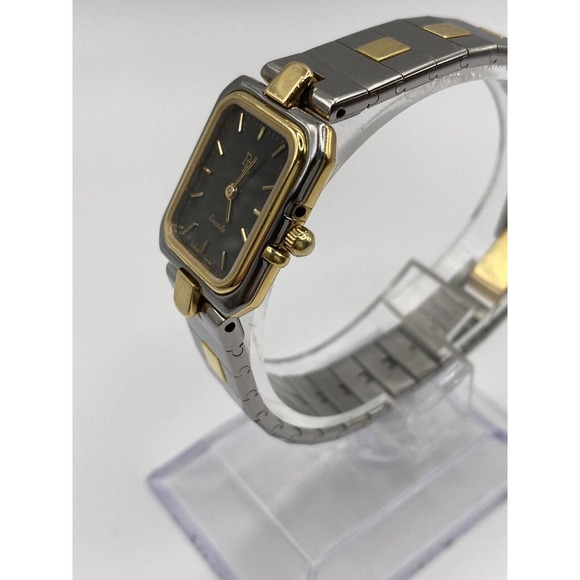 PB ( Paul Brequette) 18K Gold Trim Quartz Swiss Made Watch 4 Jewels - Picture 6 of 11